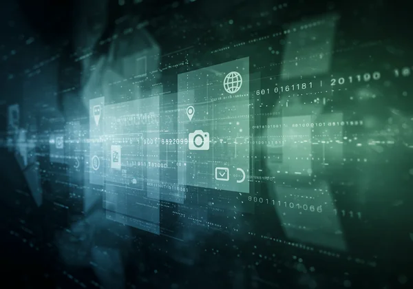 Digital photo with layers of hidden metadata information.