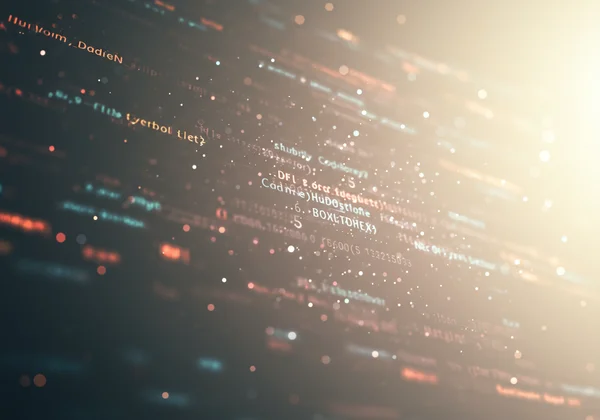 Digitales Bild mit überlagerter, versteckter, manipulierter EXIF-Daten.