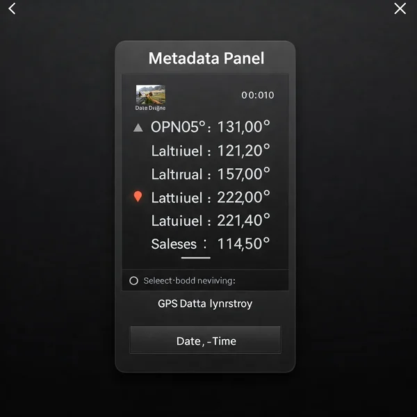 Adobe Bridge Exif Panel