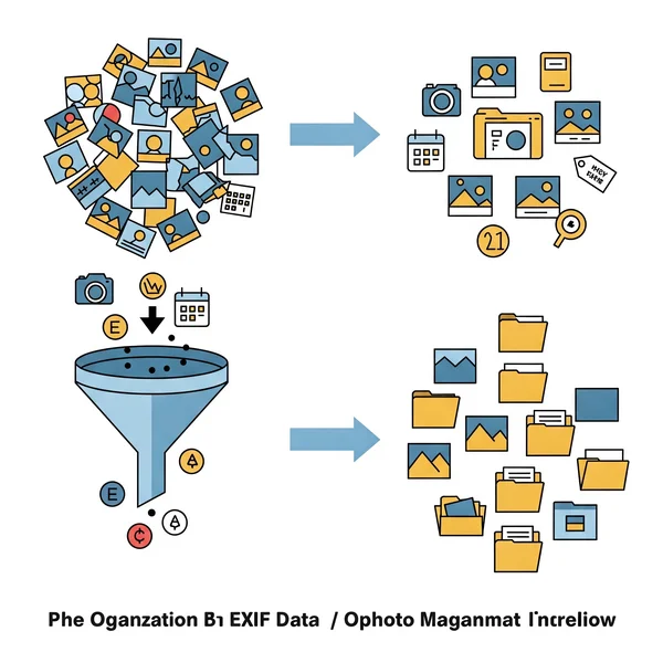 EXIF data for photo organization and culling workflow.