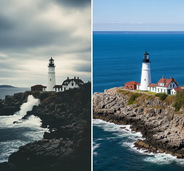 Side-by-side comparison solves photo forensics case.